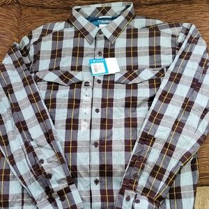 Columbia men's button down shirt
